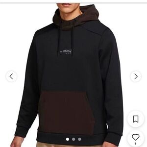 NIKE SWEATSHIRT HOODIE SIZE M sweater + Lululemon gift Shopping bag